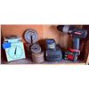 Image 2 : Soehnle Scale, Metal Weights, Craftsman 13.2V Drill With Charger