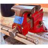 Image 1 : Craftsman Red Bench Vise with Swivel Base