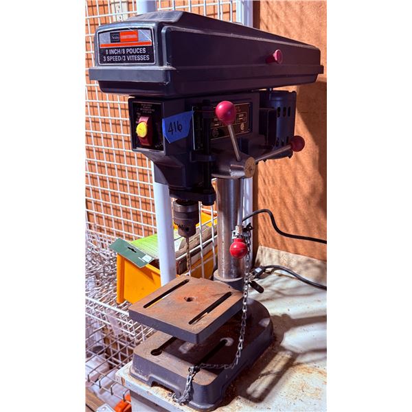 Sears Craftsman 8-Inch 3-Speed Bench Drill Press