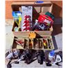 Image 1 : Woodstream Tackle Box with Fishing Reels, Lures, Floats and Gear