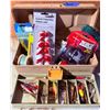 Image 2 : Woodstream Tackle Box with Fishing Reels, Lures, Floats and Gear