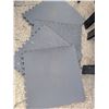 Image 6 : Plastic Folding Sawhorses and Four Interlocking Foam Floor Mats