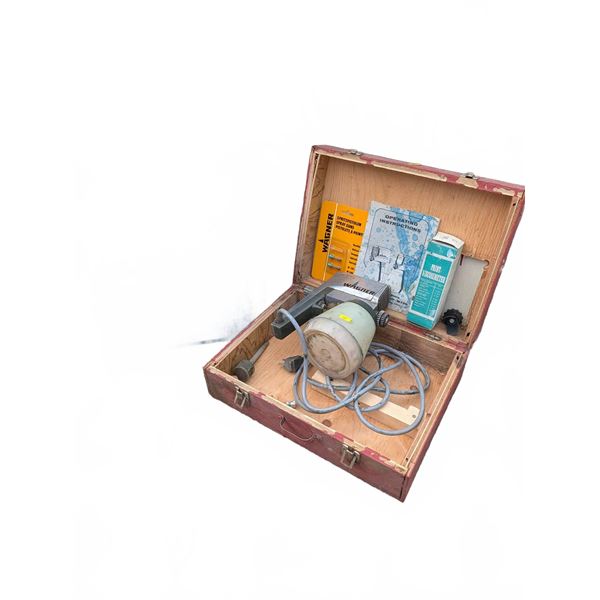 Campbell Hausfeld Sandblaster and Wagner Spray Gun Kit