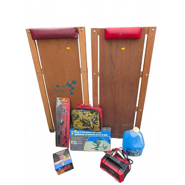 Automotive Mechanic Bundle With Creepers And Tools