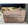 Image 4 : Canadian Industries Ammo Crate, Military Jerry Can, Gloves, and Rods