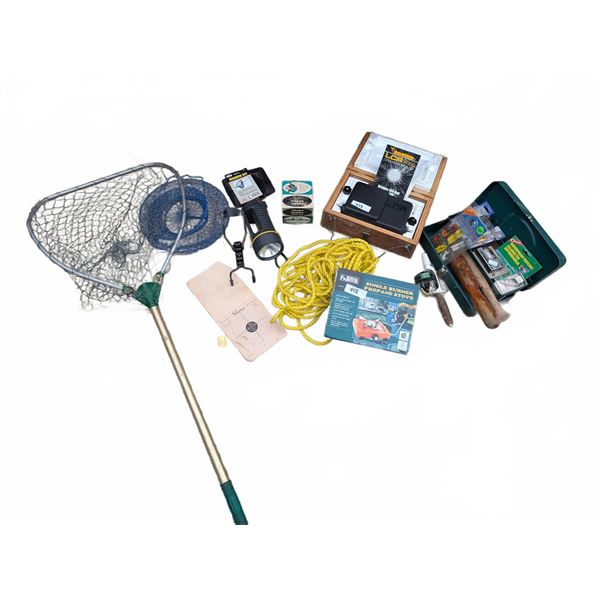 Fishing, Camping, and Outdoor Gear Lot