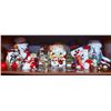 Image 1 : Christmas Decorations Including Snowmen, Santas, and Ornaments