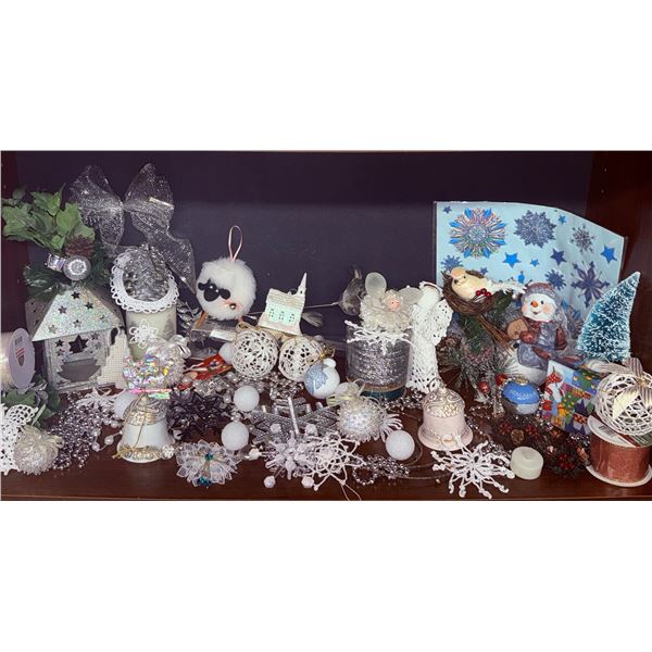 Christmas Ornaments and Decorations Lot