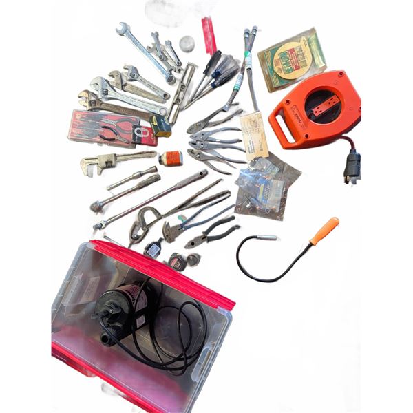 Plumbing Essentials and Hand Tool Assortment
