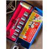 Image 10 : Hand and Power Tool Lot With Sockets, Wrenches, Hole Saws
