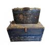 Image 1 : Jobsite Tool Storage Chest and Antique Suitcase