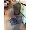 Image 4 : Jobsite Tool Storage Chest and Antique Suitcase
