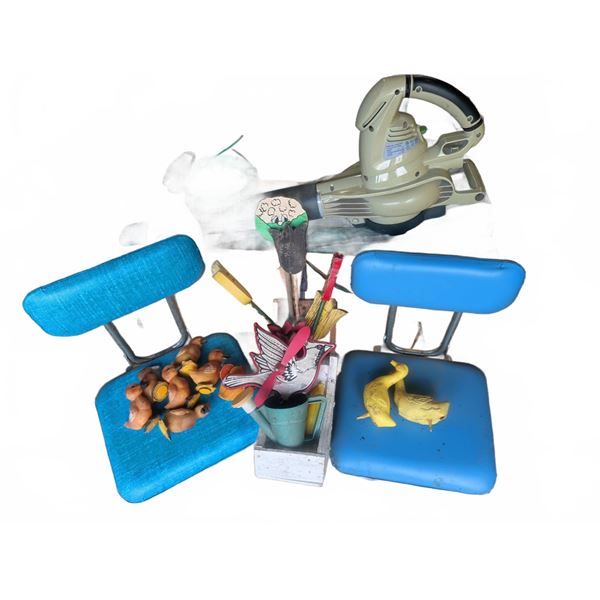 Garden Tools, Decor, Chairs, Haussmann Blower Bundle