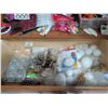 Image 7 : Wooden Armoire With Seasonal Assortment of Decorations
