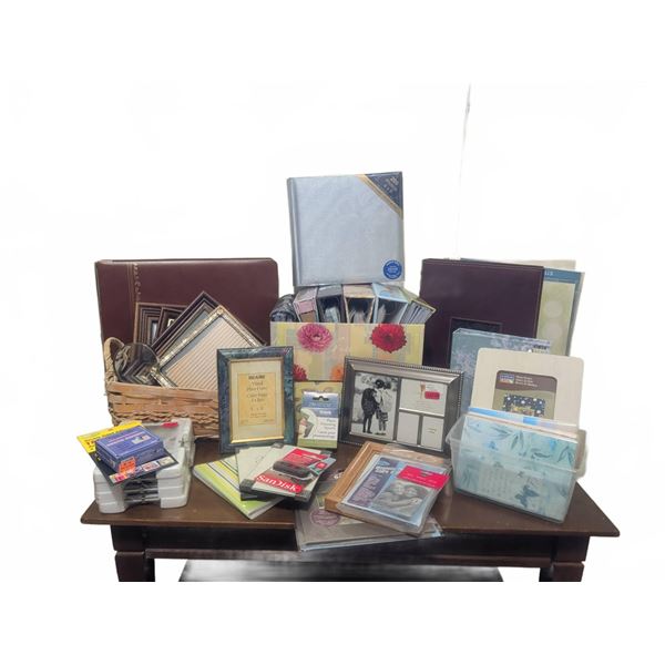Photo Albums, Frames, Supplies and 16GB USB Drive