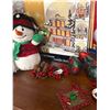 Image 3 : Christmas Decorations and Plush Toys Group Lot