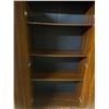 Image 2 : Tall Double Door Laminate Storage Cabinet with Shelves