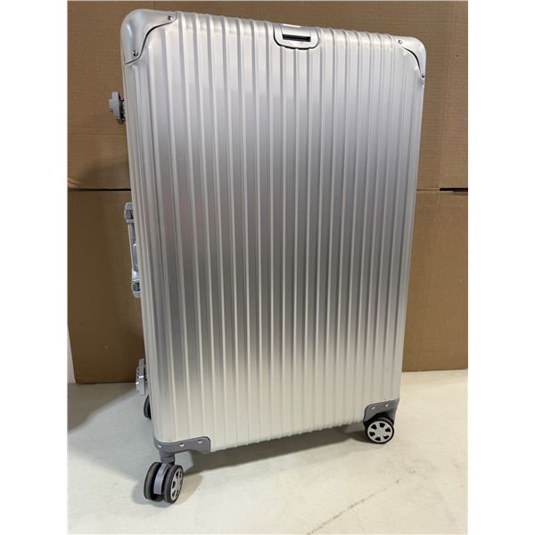 Hard Shell Metal Suitcase