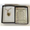 Image 1 : Handmade Sterling Silver Connemara Marble Necklace Made in Ireland