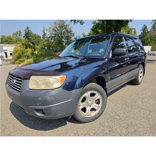 DUNCAN - 2006 SUBARU FORESTER BLUE 319343 KMS - 720753-3
