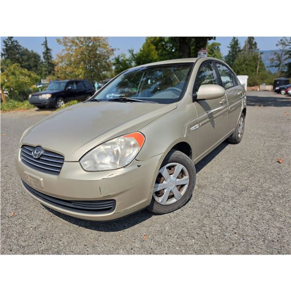 DUNCAN - 2007 HYUNDAI ACCENT GOLD 184461 KMS - 110498-3