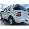 Image 12 : "REMOTE SALE" - 2000 MERCEDES-BENZ M-CLASS WHITE 175732 KMS - 180005-3