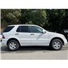 Image 7 : "REMOTE SALE" - 2000 MERCEDES-BENZ M-CLASS WHITE 175732 KMS - 180005-3