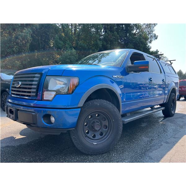 "REMOTE SALE" - 2012 FORD F-150 BLUE 312704 KMS - E12382-3