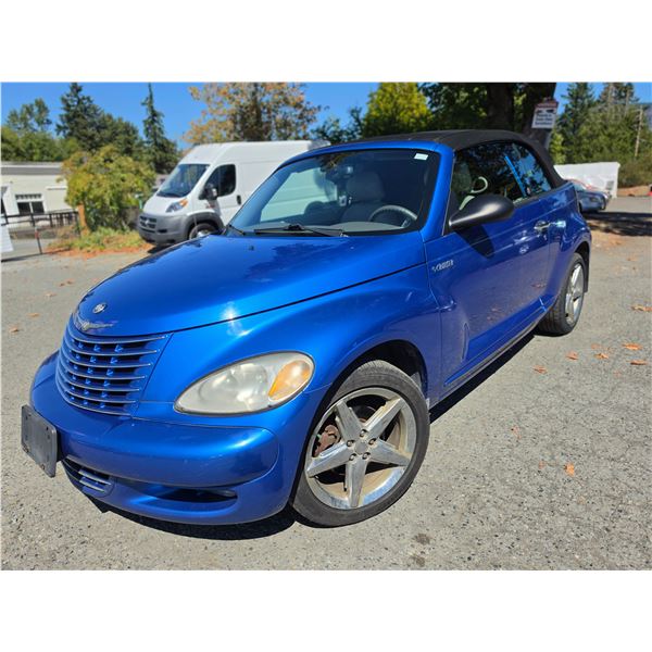 DUNCAN - 2005 CHRYSLER PT CRUISER BLUE 182666 KMS - 599141-4