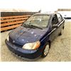 Image 3 : "NO RESERVE" - 2002 TOYOTA ECHO BLUE 307404 KMS - 230909-3