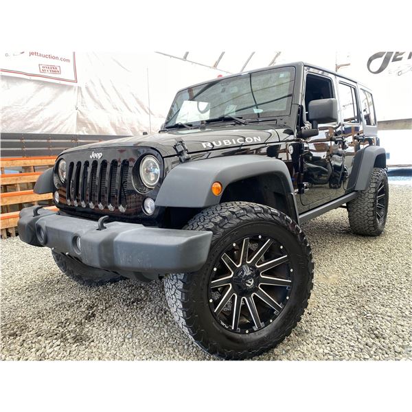 PARKSVILLE - 2015 JEEP WRANGLER BLACK 160728 KMS - 743177-3