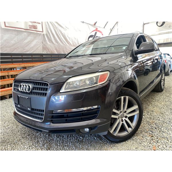 PARKSVILLE - 2007 AUDI Q7 GREY 145229 KMS - 095127-2