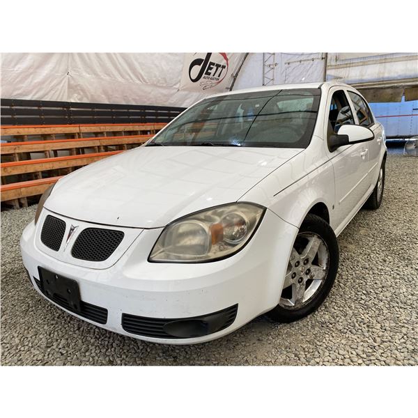 PARKSVILLE - 2009 PONTIAC G5 WHITE 103530 KMS - 268412-2