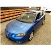 Image 4 : PARKSVILLE - 2006 MAZDA 3 BLUE 195867 KMS - 423782-2
