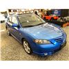 Image 9 : PARKSVILLE - 2006 MAZDA 3 BLUE 195867 KMS - 423782-2