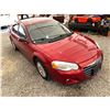 Image 10 : PARKSVILLE - "NO RESERVE" 2004 CHRYSLER SEBRING RED 208097 KMS - 149119-2