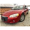 Image 1 : PARKSVILLE - "NO RESERVE" 2004 CHRYSLER SEBRING RED 208097 KMS - 149119-2