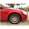Image 25 : PARKSVILLE - "NO RESERVE" 2004 CHRYSLER SEBRING RED 208097 KMS - 149119-2