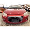 Image 5 : PARKSVILLE - "NO RESERVE" 2004 CHRYSLER SEBRING RED 208097 KMS - 149119-2
