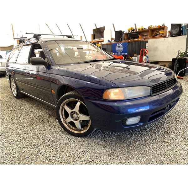 PARKSVILLE - "NO RESERVE" 1997 SUBARU  LEGACY BLUE 202019 KMS - 221758-2