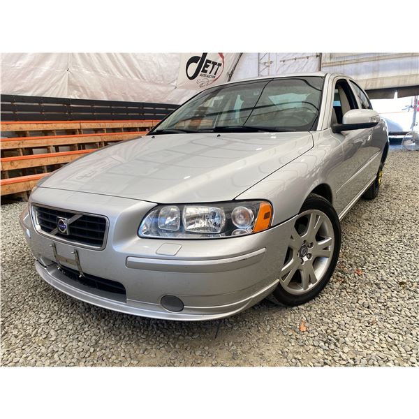 PARKSVILLE - 2007 VOLVO S60 GRAY 235602 KMS - 619579-3