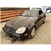 Image 3 : PARKSVILLE - 2002 MERCEDES-BENZ SLK-CLASS BLACK 169036 KMS - 249373-3