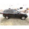 Image 12 : PARKSVILLE - "NO RESERVE" 2007 HYUNDAI SANTA FE BLACK 315702 KMS - 019354-2