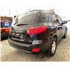 Image 14 : PARKSVILLE - "NO RESERVE" 2007 HYUNDAI SANTA FE BLACK 315702 KMS - 019354-2