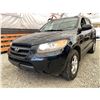 Image 2 : PARKSVILLE - "NO RESERVE" 2007 HYUNDAI SANTA FE BLACK 315702 KMS - 019354-2