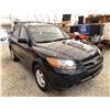 Image 9 : PARKSVILLE - "NO RESERVE" 2007 HYUNDAI SANTA FE BLACK 315702 KMS - 019354-2