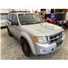 Image 9 : PARKSVILLE- 2008 FORD ESCAPE GREY 329555 KMS - C96897-1