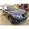 Image 9 : PARKSVILLE - 2017 NISSAN PATHFINDER BLUE 304714 KMS - 637302-3