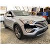 Image 11 : PARKSVILLE - 2015 HYUNDAI SANTA FE GREY 258216 KMS - 092937-3