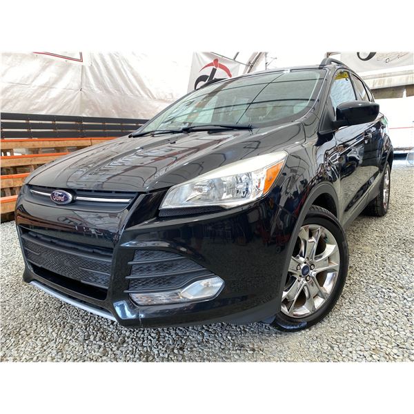 PARKSVILLE - 2014 FORD ESCAPE BLACK 74519 KMS - D74310-3A